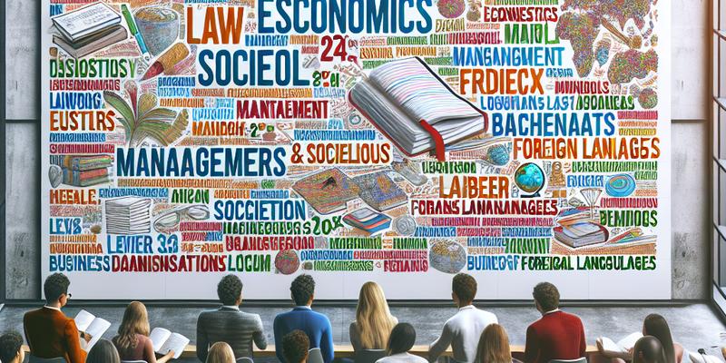 Les Matières En Licence Administration Économique Et Sociale Les Matières En Licence Administration Économique Et Sociale